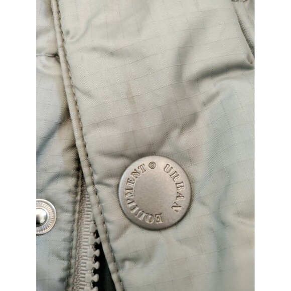 Extra Large Unisex Urban Equipment Gray Puffer Jacket With Removable Sleeves - Picture 8 of 16